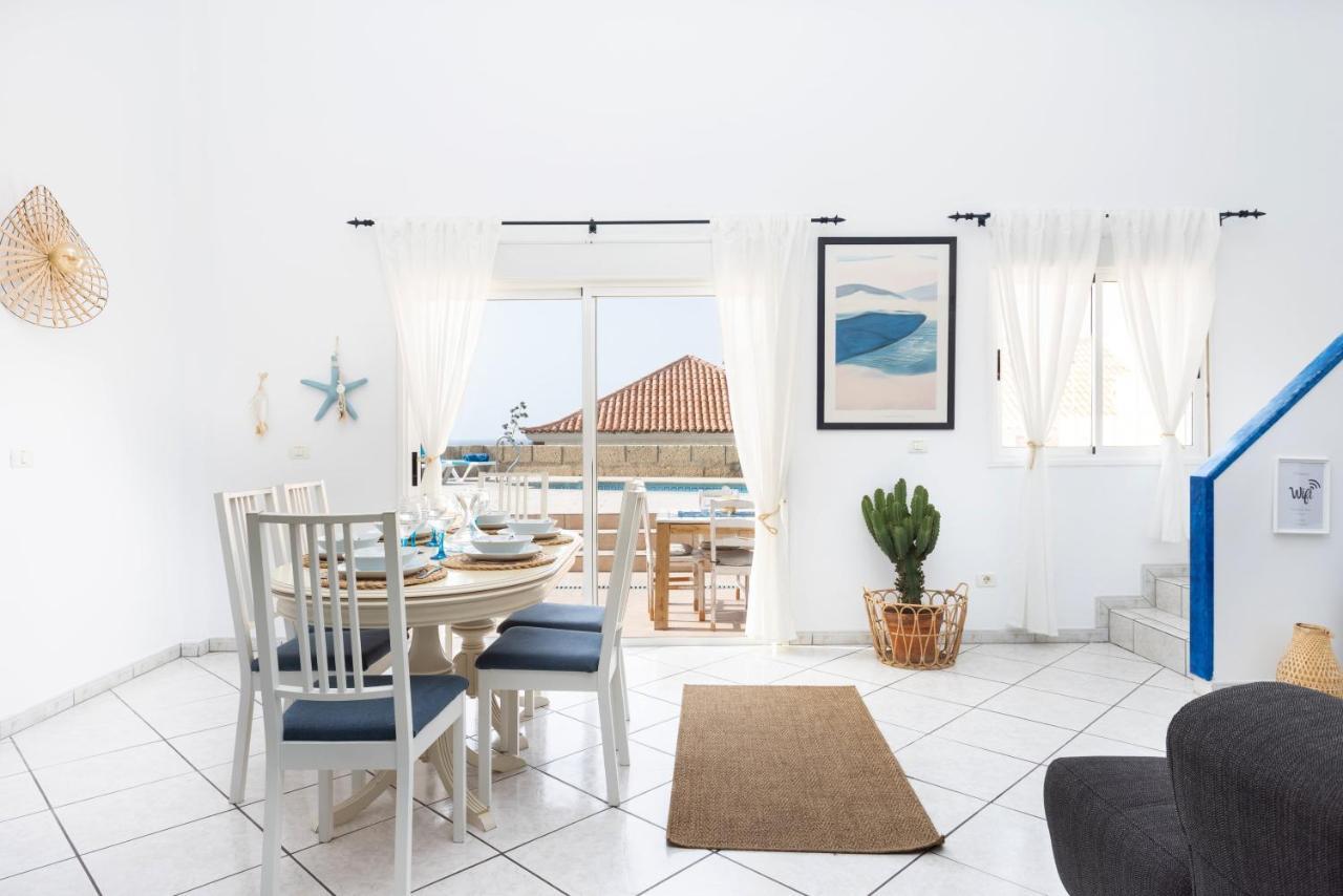 Casa Higo - Private Pool - Ocean View - Bbq - Terrace - Free Wifi - Child & Pet-Friendly - 3 Bedrooms - 6 People Poris de Abona Extérieur photo